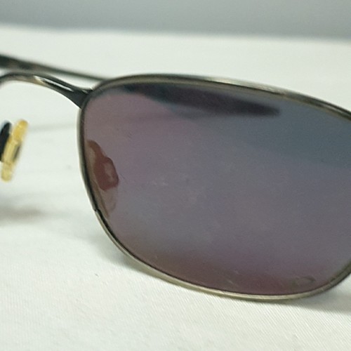 Oakley OO Silver Pewter Frame Sunglasses Michael Jordan's 1999 Purple Iridium - Picture 20 of 24