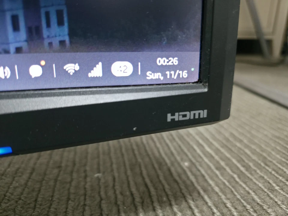 Acer X213h 21.5” Widescreen LCD Monitor With STAND 1920x1080 16:9 VGA HDMI - Image 3 of 4