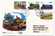 Ireland 1984 First Day Cover - Railway Michel No 528-31
