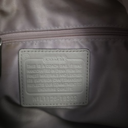 Coach Kristin Hobo/Shoulder Bag Rose Gold/Champagne Leather - Picture 9 of 14