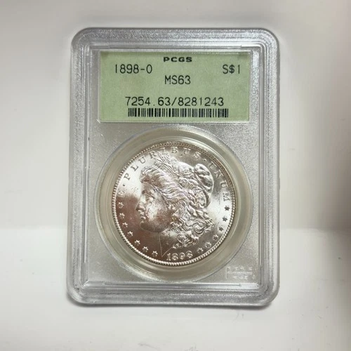 1898-O Morgan Silver Dollar MS63 PCGS