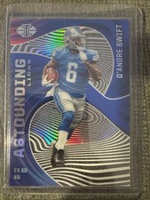2020 Illusions Deandre Swift Astounding Blue Acetate Rookie