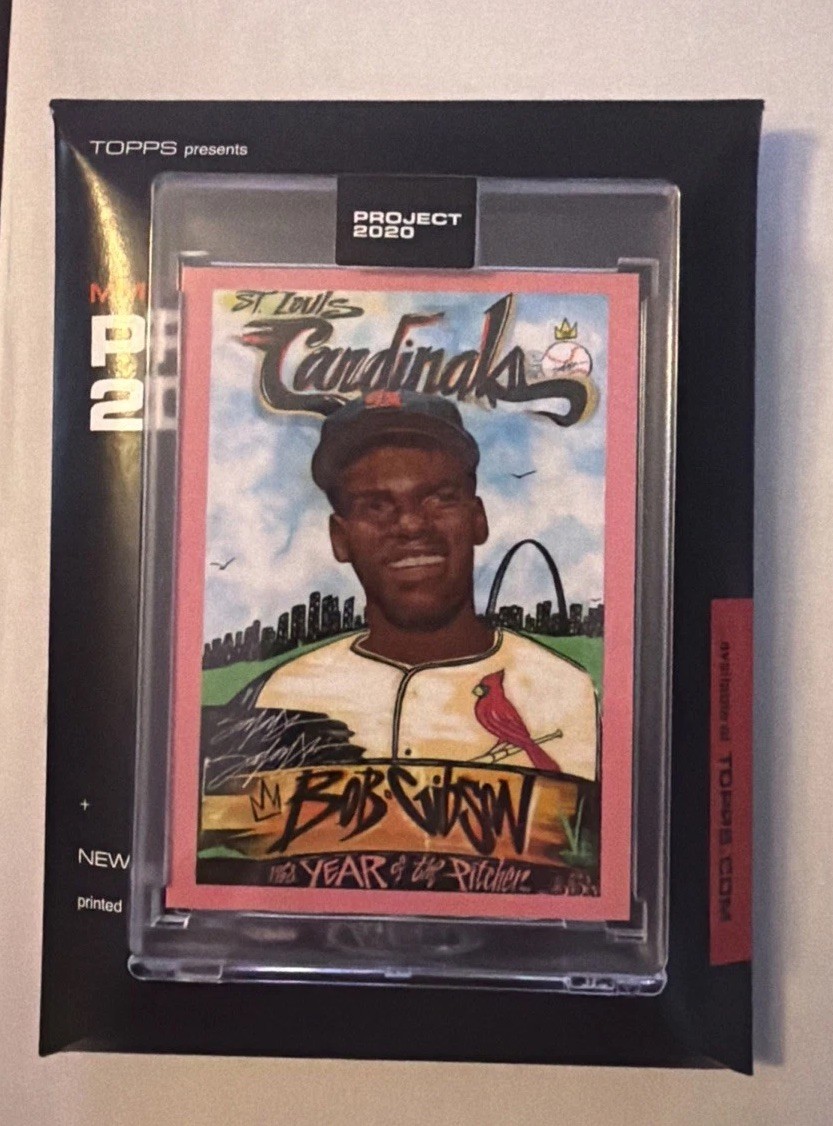 2020 Topps Project 2020 - 1959 Topps Bob Gibson #124 King Saladeen /6090