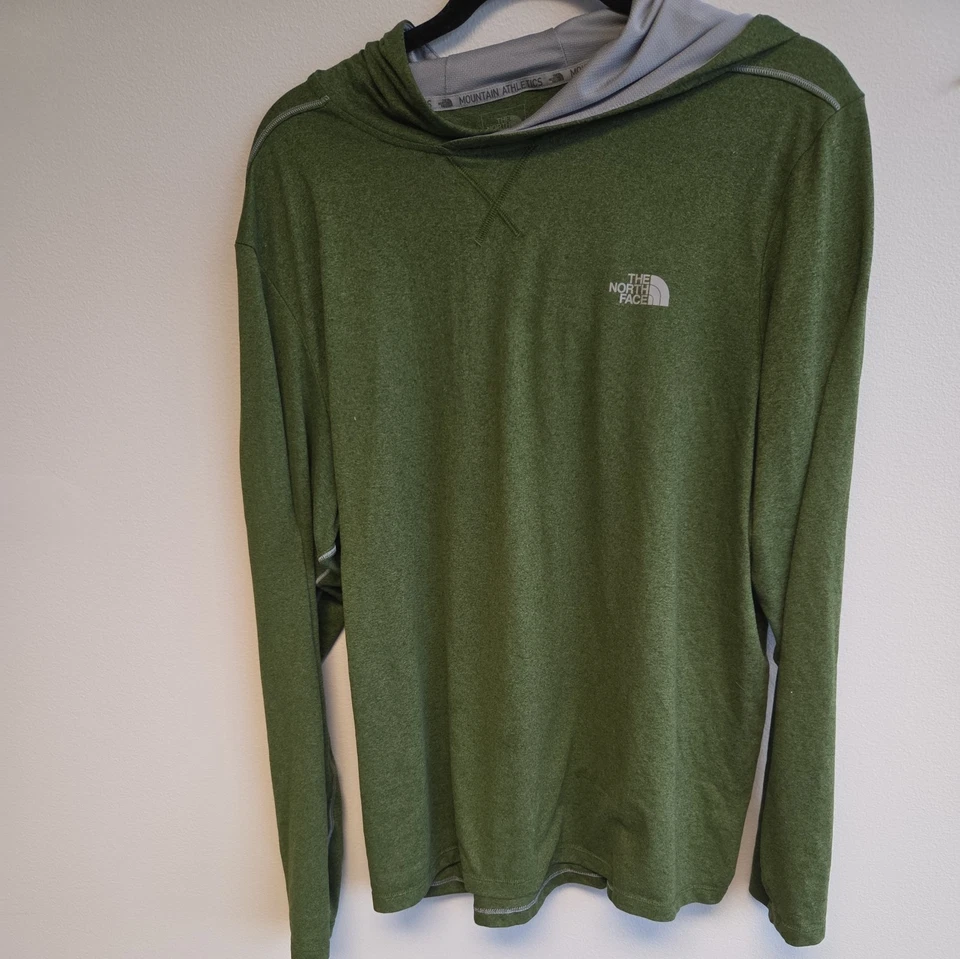 Lote de 2 camisas de rendimiento ligeras de manga larga North Face para hombre XL Foto 2 de 4