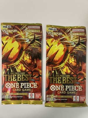 One Card Piece Game PRB02 The Vol.2 Best Premium Booster Japanese