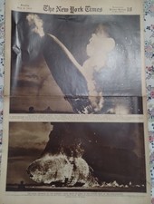 1937 New York Times Hindenburg Newspaper