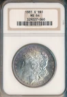 1881-S MORGAN SILVER DOLLAR **NGC CERTIFIED MS 64** SHIPS FREE!
