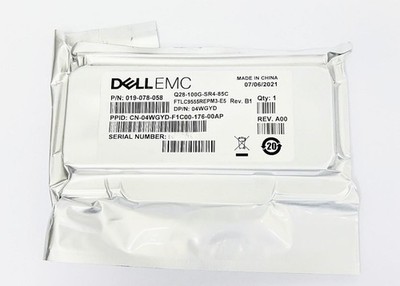 Dell EMC Q28-100G-SR4-85C QSFP28 100GbE Transceiver