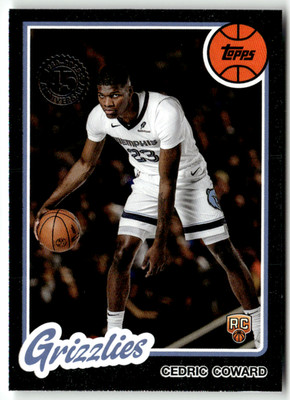 Topps NBA Flagship 2025 No. 80BK-58 Cedric Coward Rookie