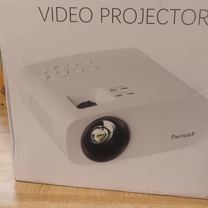 Pericat PJ108 Desktop Video Projector White MPN PJ108 Home Theater Model Pericat