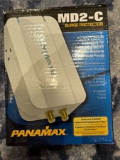 Panamax 2 Outlet Direct Plug-In Surge Protector with Coax.