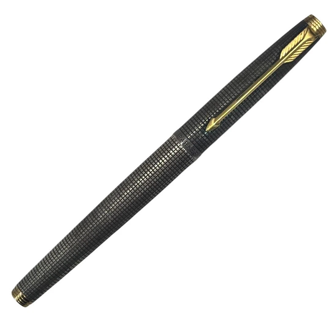 769010/PAPKER 75 万年筆 14K STERLING SILVER Parker Gold, 14K Nib Sterling Silver Collectible Fountain Pens for
