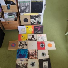 Punk New Wave 7" Vinyl Bundle x 21-Vibrators Devo Ramones PIL Joy Division Skids