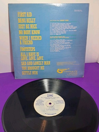 Gregory Isaacs All I Have Is Love, Love, Love LP Vinyl - Picture 3 of 3