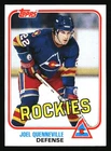 1981 Topps Hockey West Joel Quenneville #83