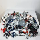 LEGO Star Wars/Marvel Bulk Lot Assorted Vehicles/Ships w/ Mixed Parts & Pieces