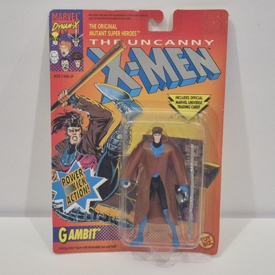 The Uncanny X-Men Gambit 1993 Vintage Toy Action Figure ToyBiz MOC
