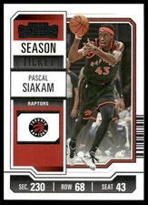 2023-24 Panini Contenders #30 Pascal Siakam Season Ticket Retail
