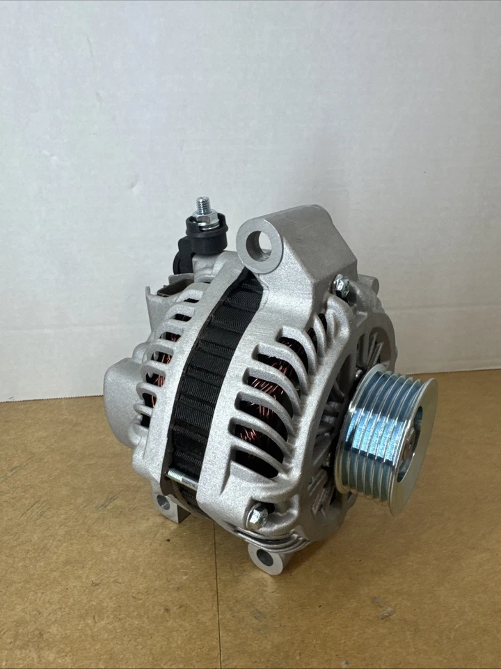 Новый генератор переменного тока 110 А для Mitsubishi Galant 3,8 л 2004-2009 MR984944 MD176256 12584 - Изображение 2 из 4