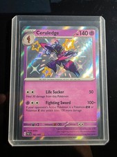 Ceruledge Holo Shiny Rare SV: Paldean Fates 162/091 NM on eBay
