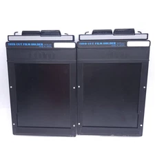 [Near MINT] Lot of 2 Toyo Cut Film Folder 4x5 Blue Logo From JAPAN