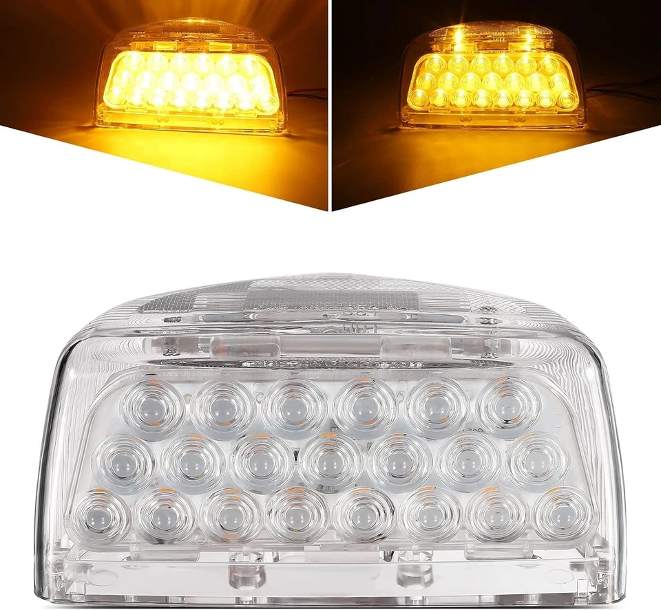 31 Amber LED Headlight Turn Signal Light for Peterbilt 379 359 357 365 378 Foto 3 de 4