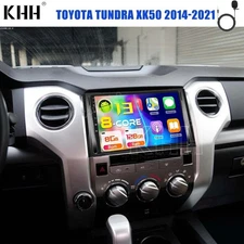 8+128G Android 13 For Toyota Tundra XK50 2014-2021 CarPlay GPS Stereo Car Radio
