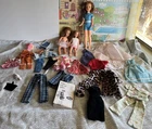 Vintage 1960’s Ideal 12” TAMMY & Dodi and Pepper Dolls booklet and extra Clothes