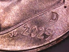 2025 Roosevelt Dime Coin, D Mint Mark, DDO, DDR