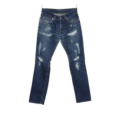 Jeans Levi's 511 Schlank Customized W33 L34 Gebraucht (Cod.Y661) Denim Vintage