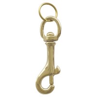 Karabiner-SchlüSselanhäNger AnhäNger Aus Messing Sea-Club