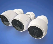 Lot 3 Ubiquiti UniFi G5 Bullet 2K HD PoE Surveillance Cameras (UVC-G5-Bullet)