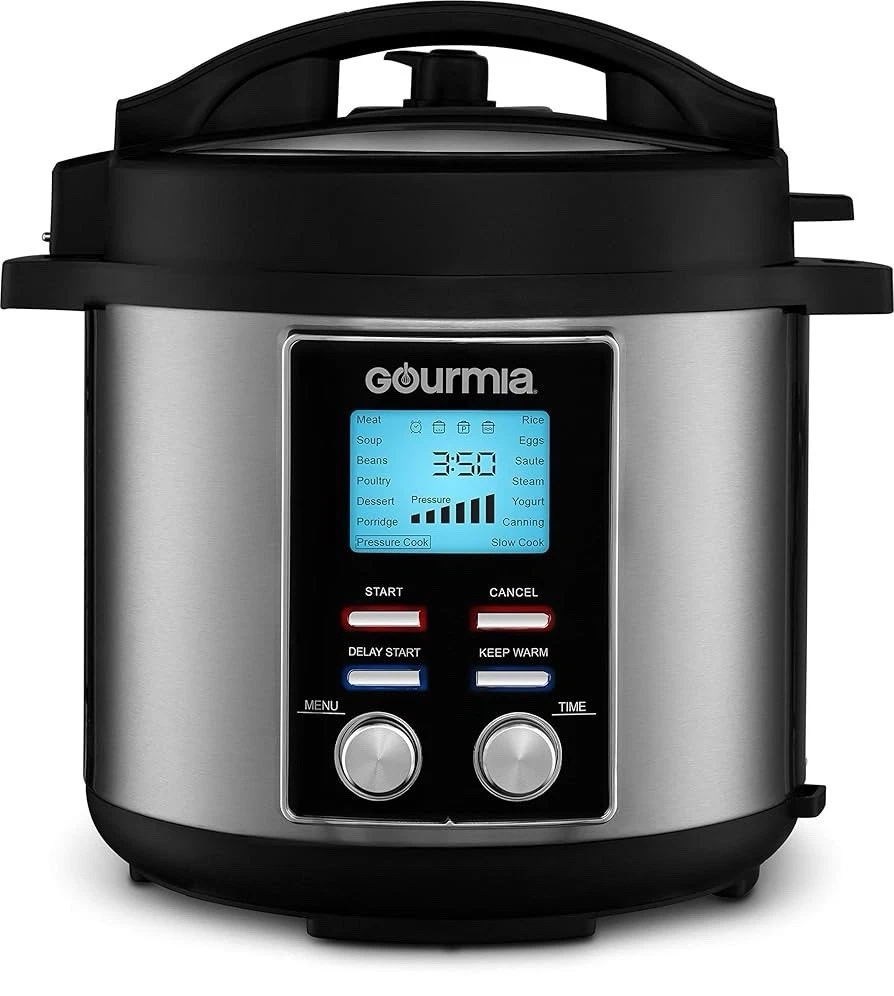 Gourmia 14-in-1 GPC655 6 Qt Digital Pressure Cooker with Speedsense Technology
Opens in a new window