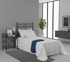 Testata Letto Singolo Marianne Ferro Battuto Design Moderno Aessegi Italy