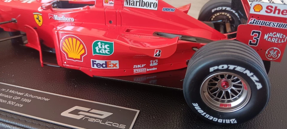 Ferrari F1 399 N3 Michael Schumacher 1/18GP Replicas - Photo 4/4