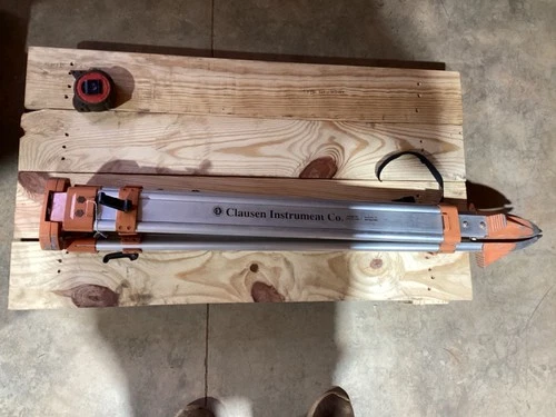 Clausen Instruments Aluminum Surveyor Tranist Tripod 3ft-5ft Legs