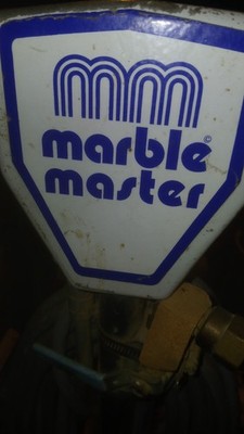 Marble Master Electric Floor Buffer With Pad Accessories & WATER HOSE HOOK UP