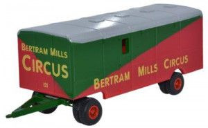 Oxford Diecast 76STR001 Showmans Trailer Bertram Mills OO gauge