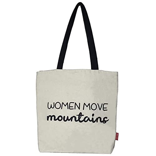 hello-bags. Borsa tote bag in tela con cerniera, fodera e tasca interna. (g1G)