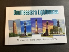ICOLLECTZONE US UX395-99 Southeastern Lighthouses Booklet XF (B700)