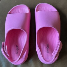 Cat  Jack Toddler Pink Slides Sandals Slip On Shoes Size 11 19.99 OBO