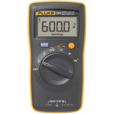 101 Basic Digital Multimeter Pocket Portable Meter Equipment Industrial