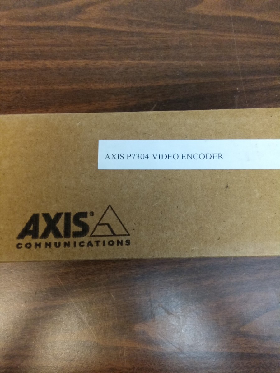 AXIS P7304 Video Encoder 4 Chanel. POE Network RJ45 | eBay
