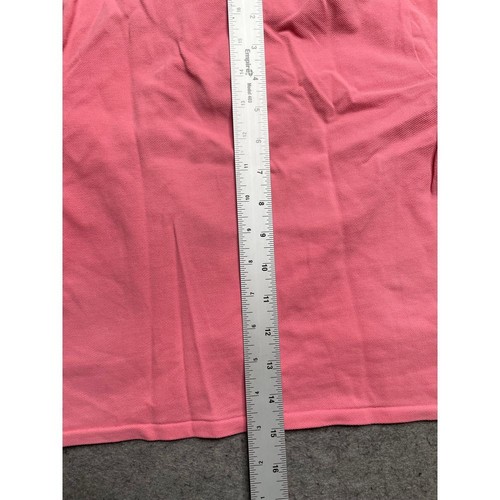 Polo Ralph Lauren Pink Cotton Polo Shirt Classic Preppy Kids Golf Girls L(12-14) - Picture 5 of 6