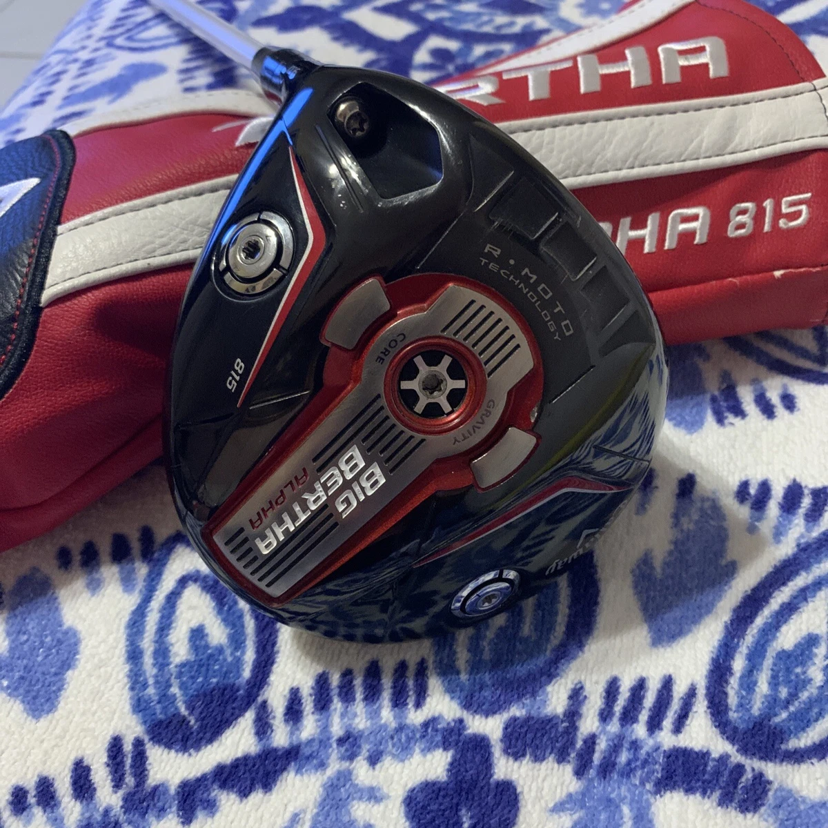 Callaway Big Bertha Alpha 815 Left Handed 9* Driver With Speeder 565 Regular