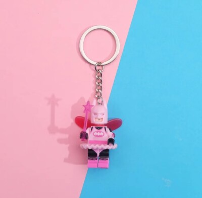 Pink Fairy Batman USA SELLER The Lego Batman Movie Keychain NEW