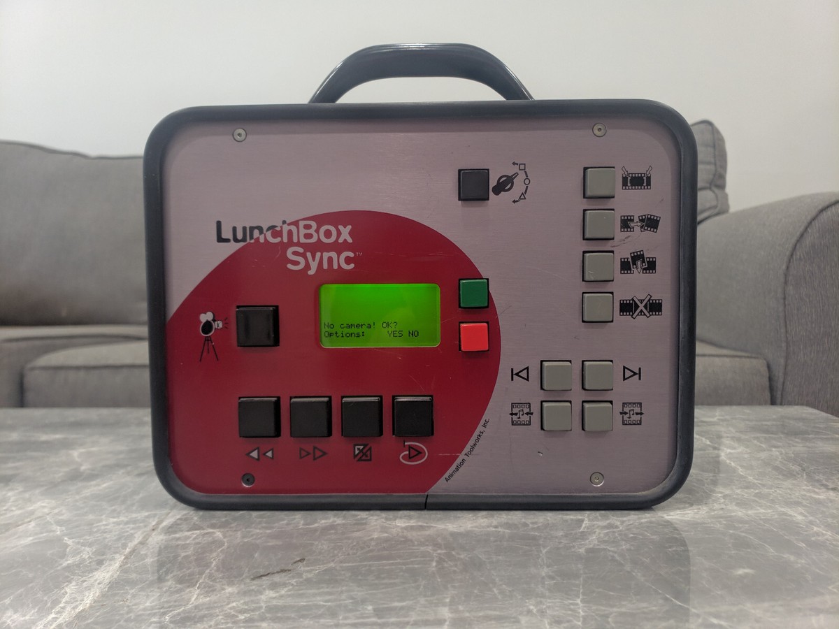 Video Lunchbox Sync Animation Toolworks w/ Power Cord | eBay