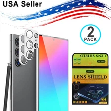 2PK Back Camera Lens Protector For Samsung S20 21 22 23 24 Ultra Plus FE 5G