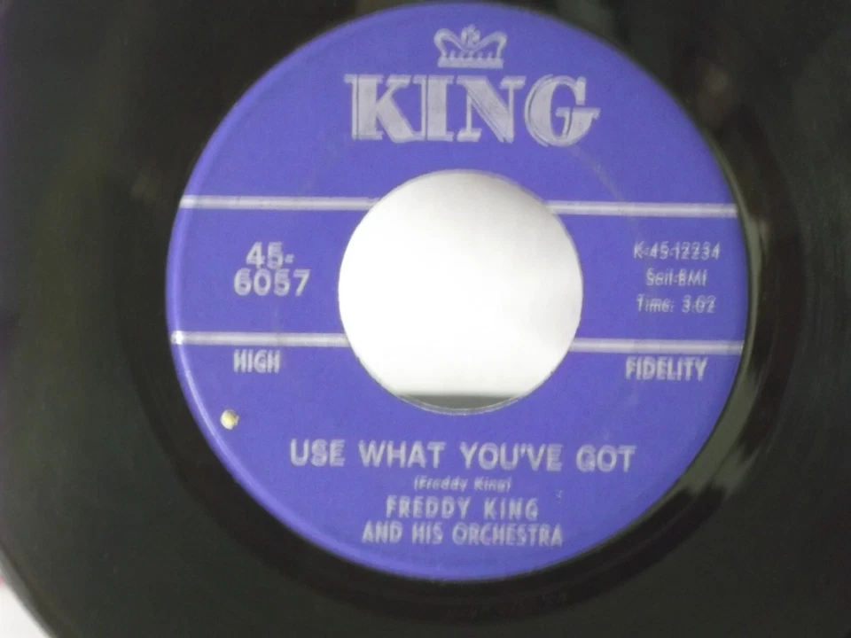 Freddy King,King 6057"Doubled Eyed Wammy",US,7" 45,1968 R&B, Mint- - Image 2 of 2