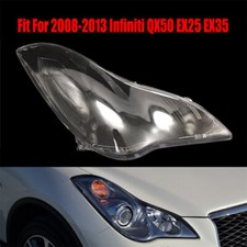 Fit 2008-2013 Infiniti QX50 EX25 EX35 Headlight Clear Lens Cover Right Side
